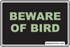 Free Beware Of Bird Sign