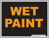 Wet Paint Sign